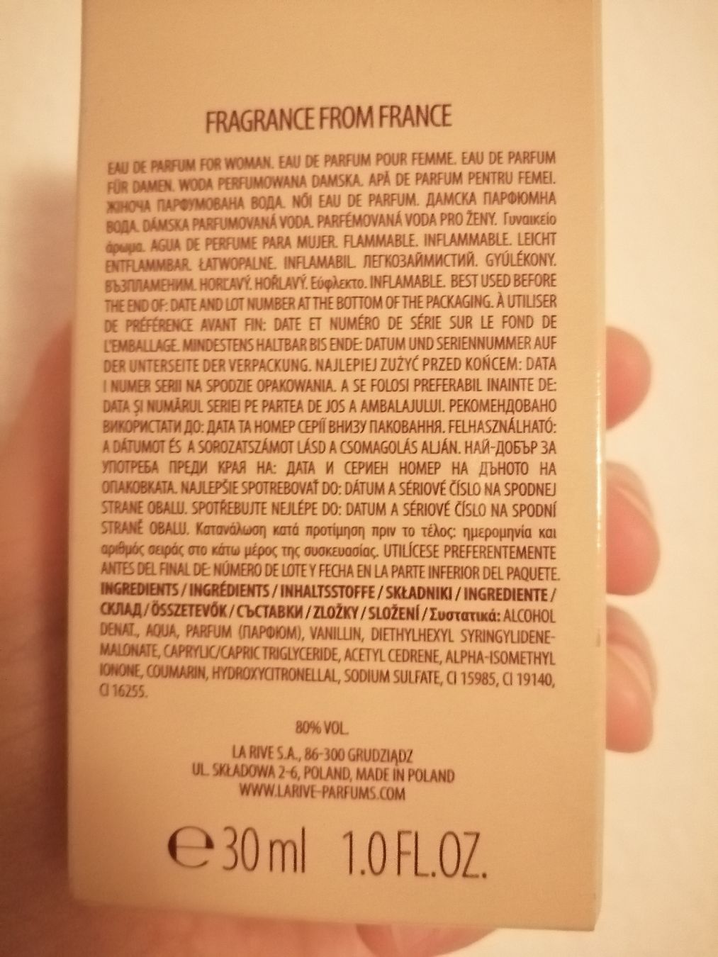Profumi & Eau de Toilette: La Rive Vanilla Touch Eau de Parfum, 30ml – Nuovo e nell'imballaggio originale da Windisch venduto da mer_6cjk 2