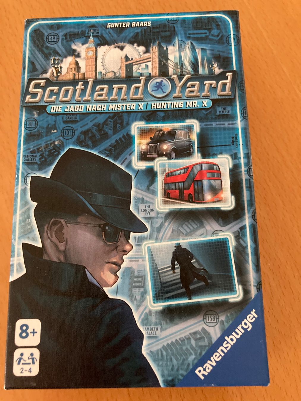 Ravensburger Giochi: Scotland Yard Brettspiel - Reiseversion – Usato da Gelterkinden venduto da froggy80