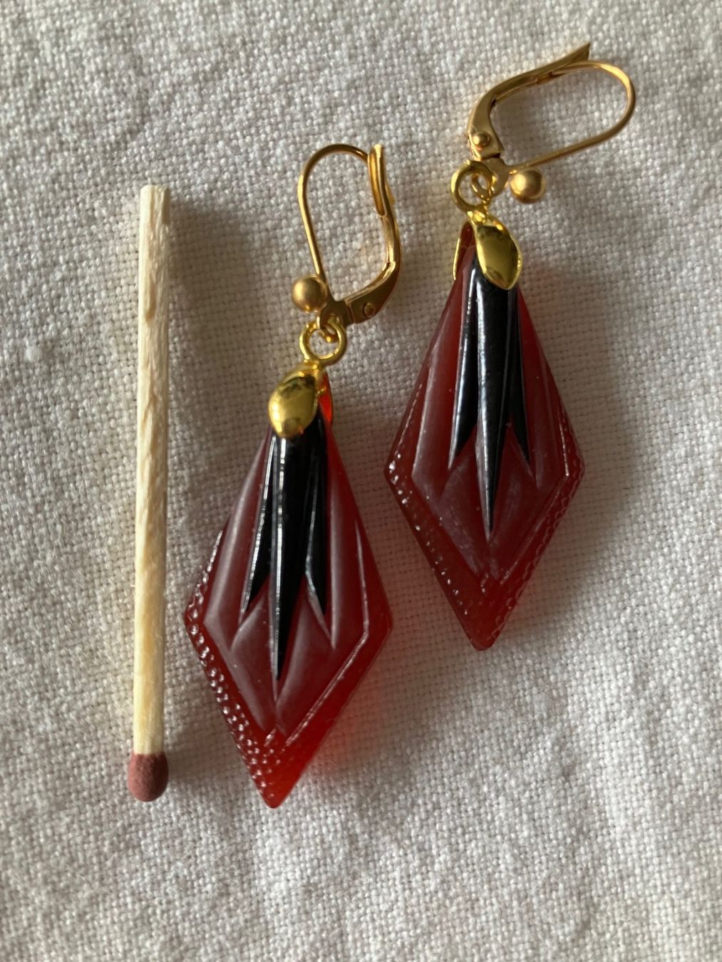 Boucles d'oreille: Art Deco Ohrringe – Neuf (Voir description) à Zürich par aannnnaa48