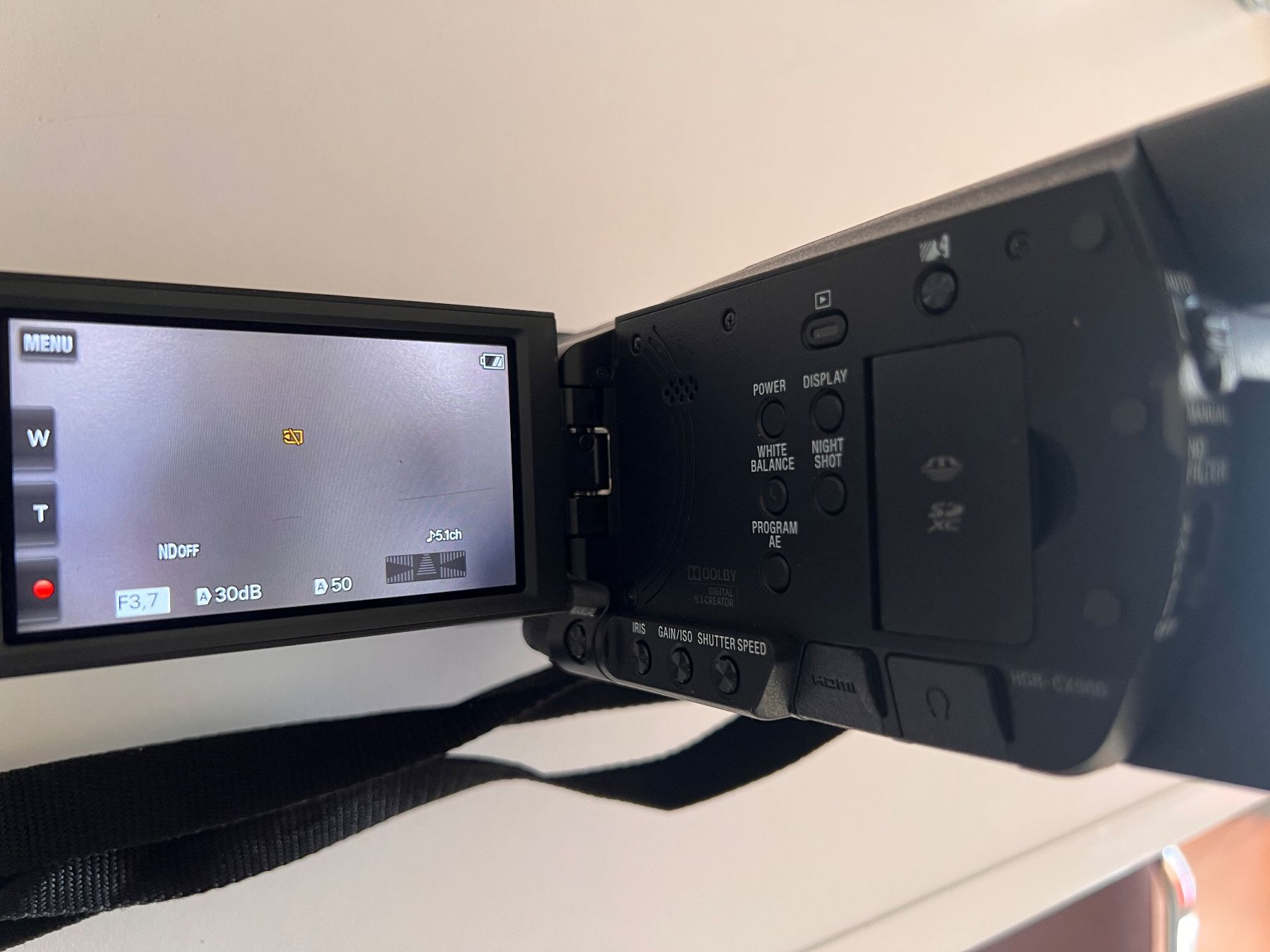 Sony Videocamere: HDR-CX900E SONY HD Camcorder – Usato da Oberrohrdorf venduto da 6473peter 5