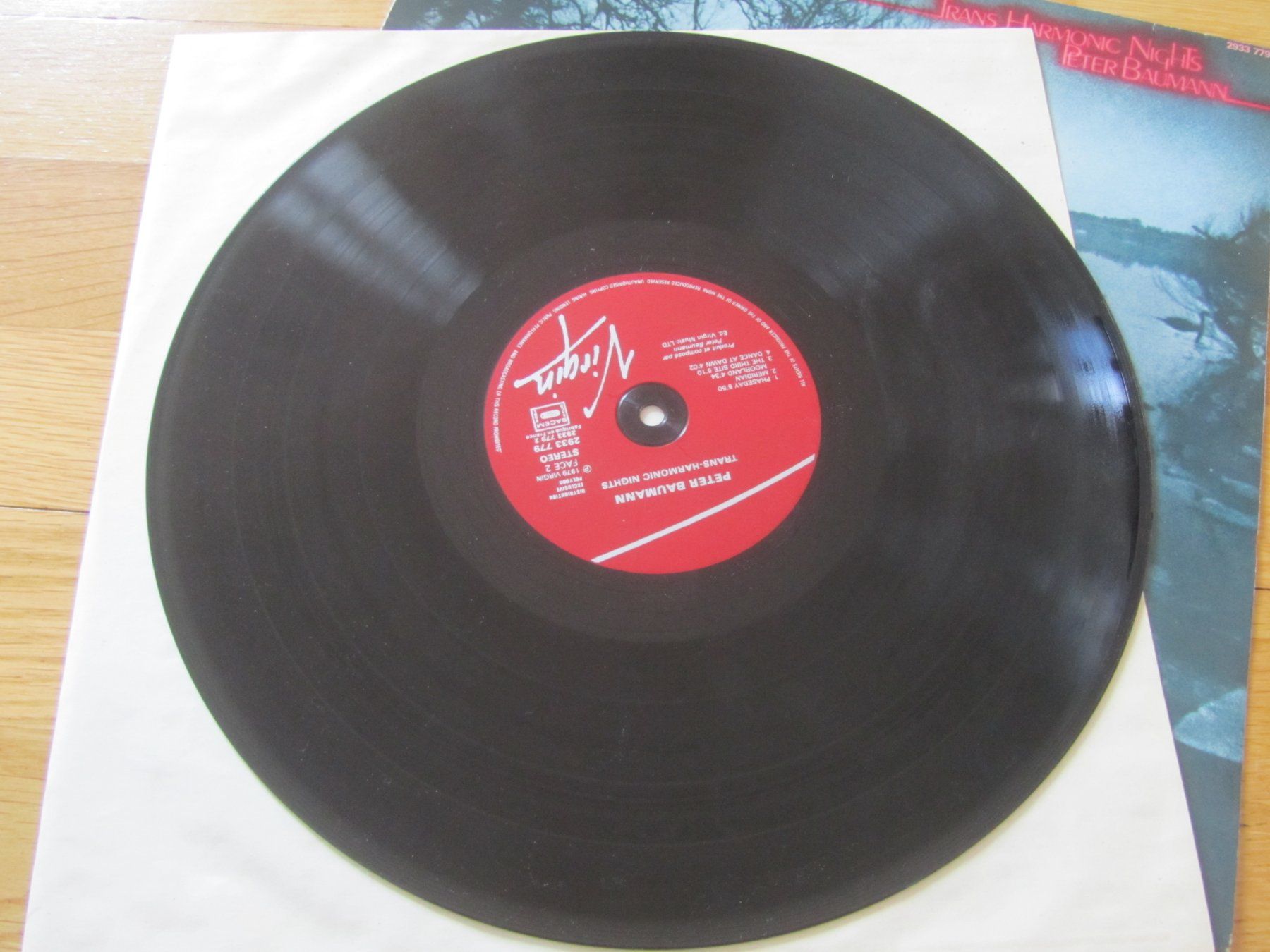 Dischi in vinile: Peter Baumann Trans Harmonic Nights Vinyl LP – Usato da Seengen venduto da mikelele 2