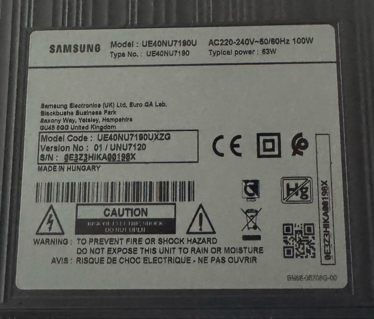 Televisori: Samsung Fernseher – Usato da Gossau SG venduto da andi578 2