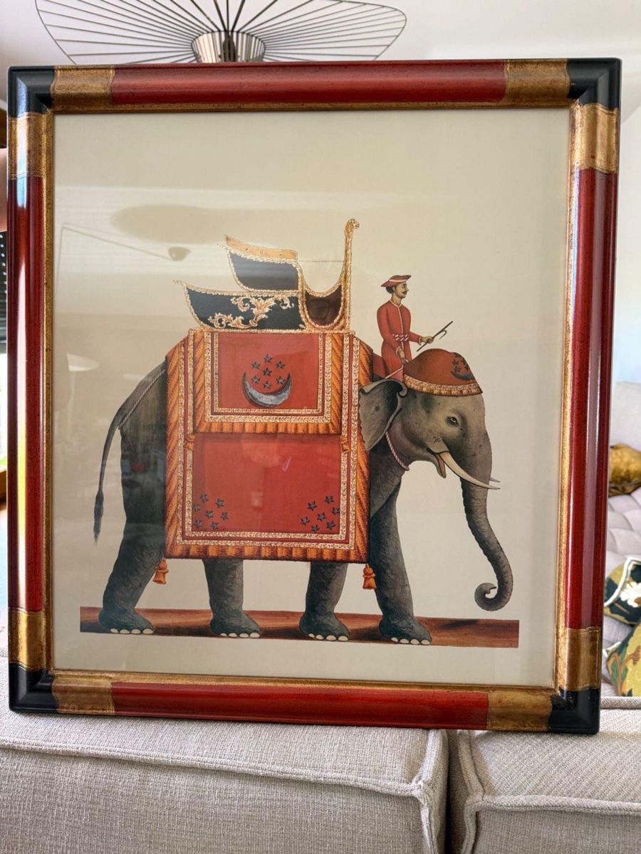 Tableaux: 2 Gemälde mit  Elefanten Calcutta  ca.1815 – Neuf (Voir description) à Muralto par jac_hkz5 1