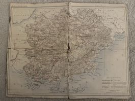 1855–1865 – Adolphe Joanne – Carta antica del Var