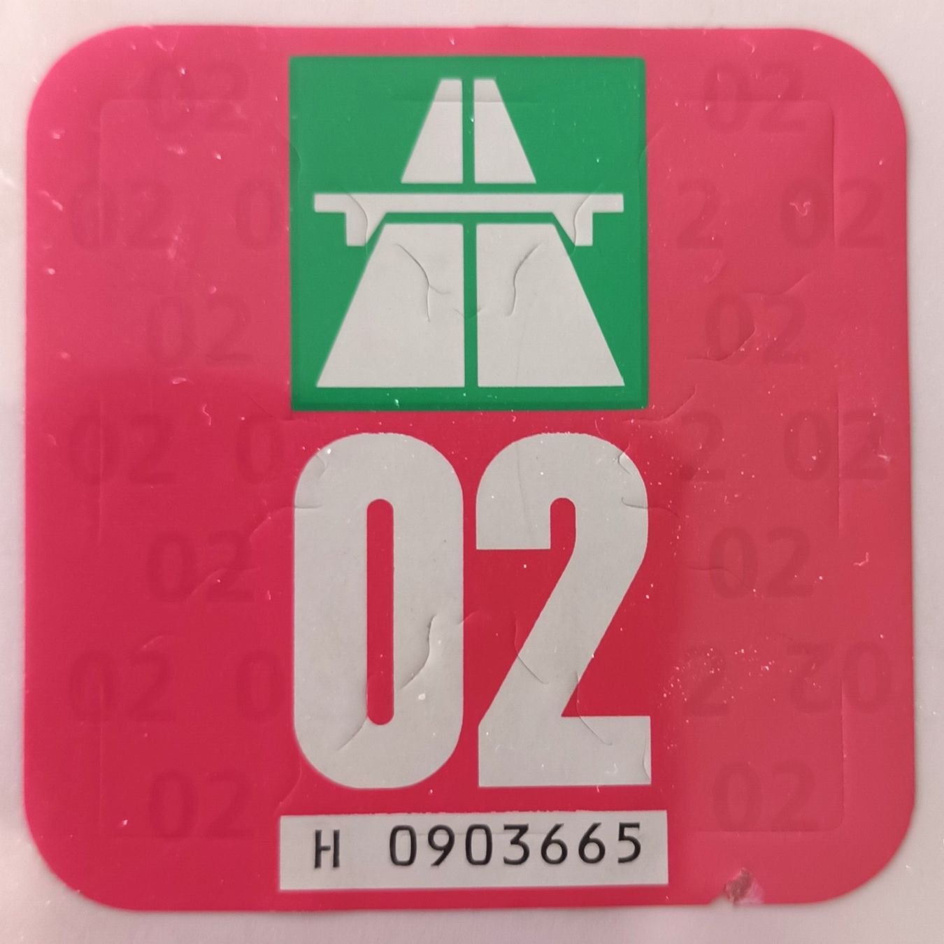 Vignettes Autoroutières: Vignette 2002, gebrauchte Autobahnvignette 02 – D'occasion à Bülach par gmstart