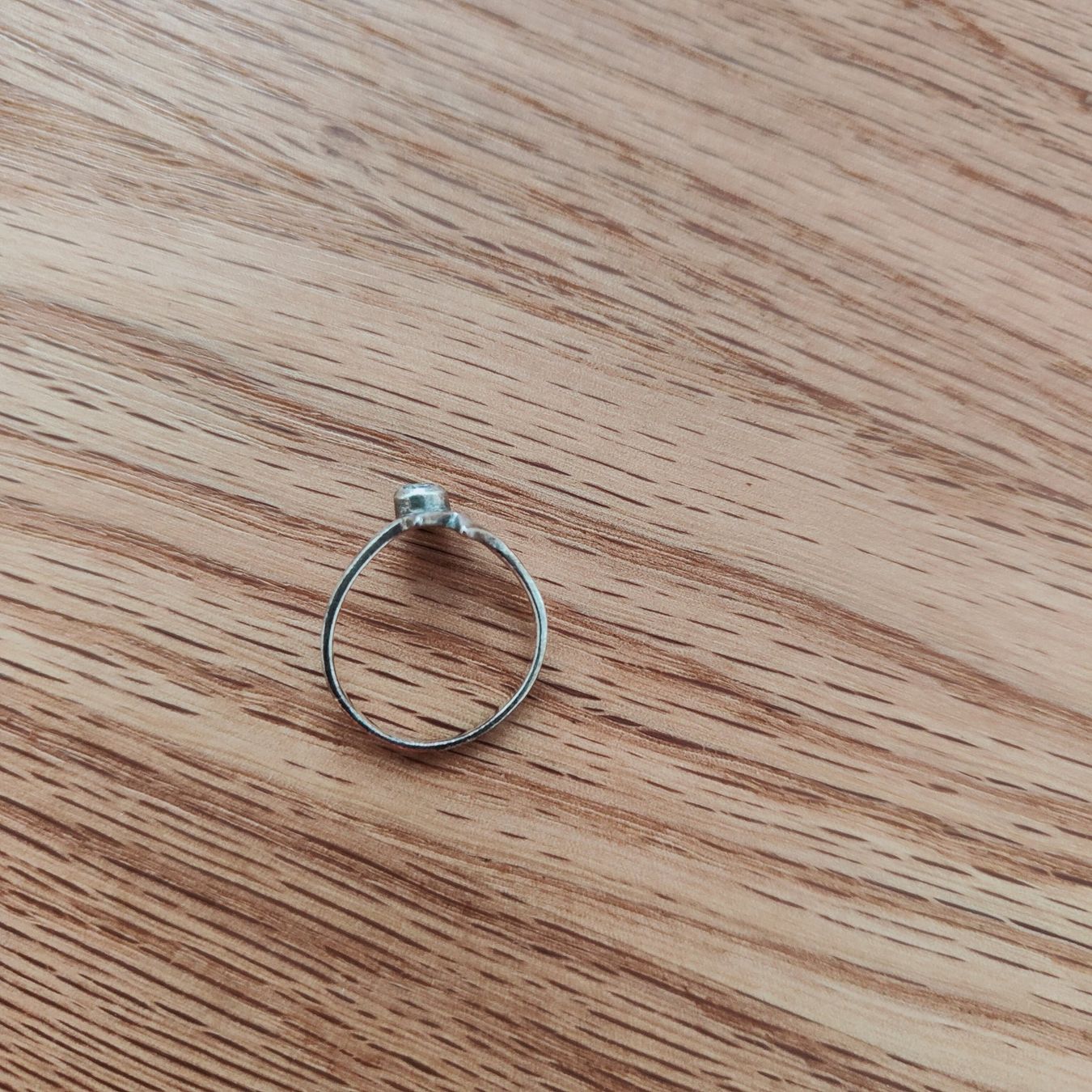 Bagues: Silberring mit Stein ca. Gr. 54 – D'occasion à Seon par Rambo811 1
