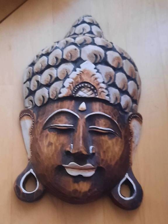 Maschere: masque bouddha 31x18cm – Usato da La Chaux-de-Fonds venduto da sophieno 2