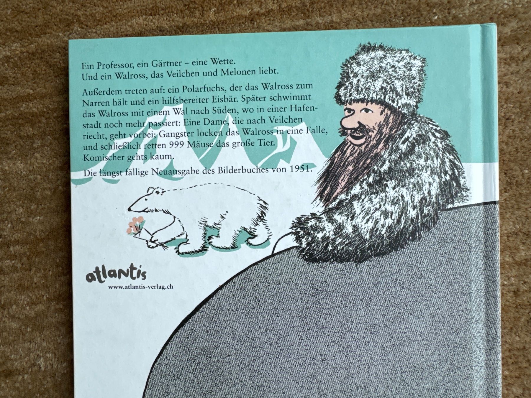 Libri: Das Walross und die Veilchen - Atlantis-Verlag – Usato da Aarau venduto da Kilauea 1