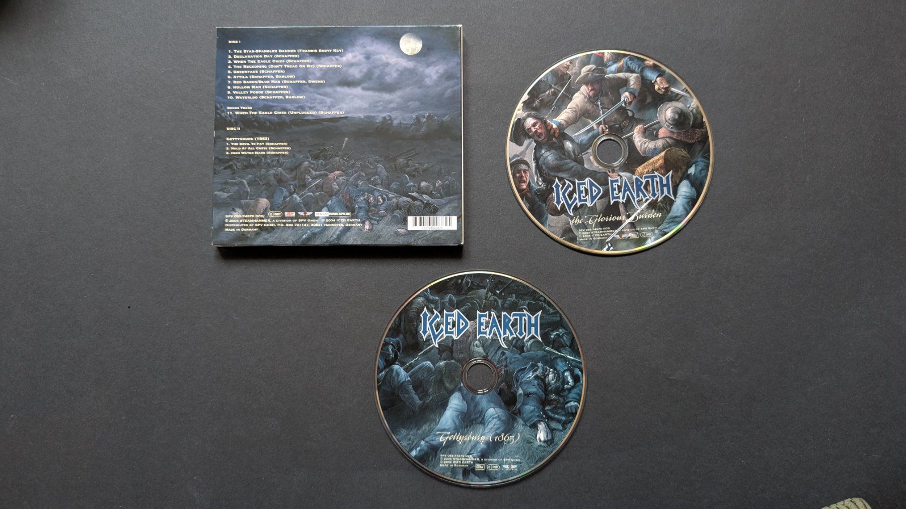 CDs: Iced Earth | The Glorious Burden | CD – Gebraucht aus Bottmingen von dan_c5wb 2