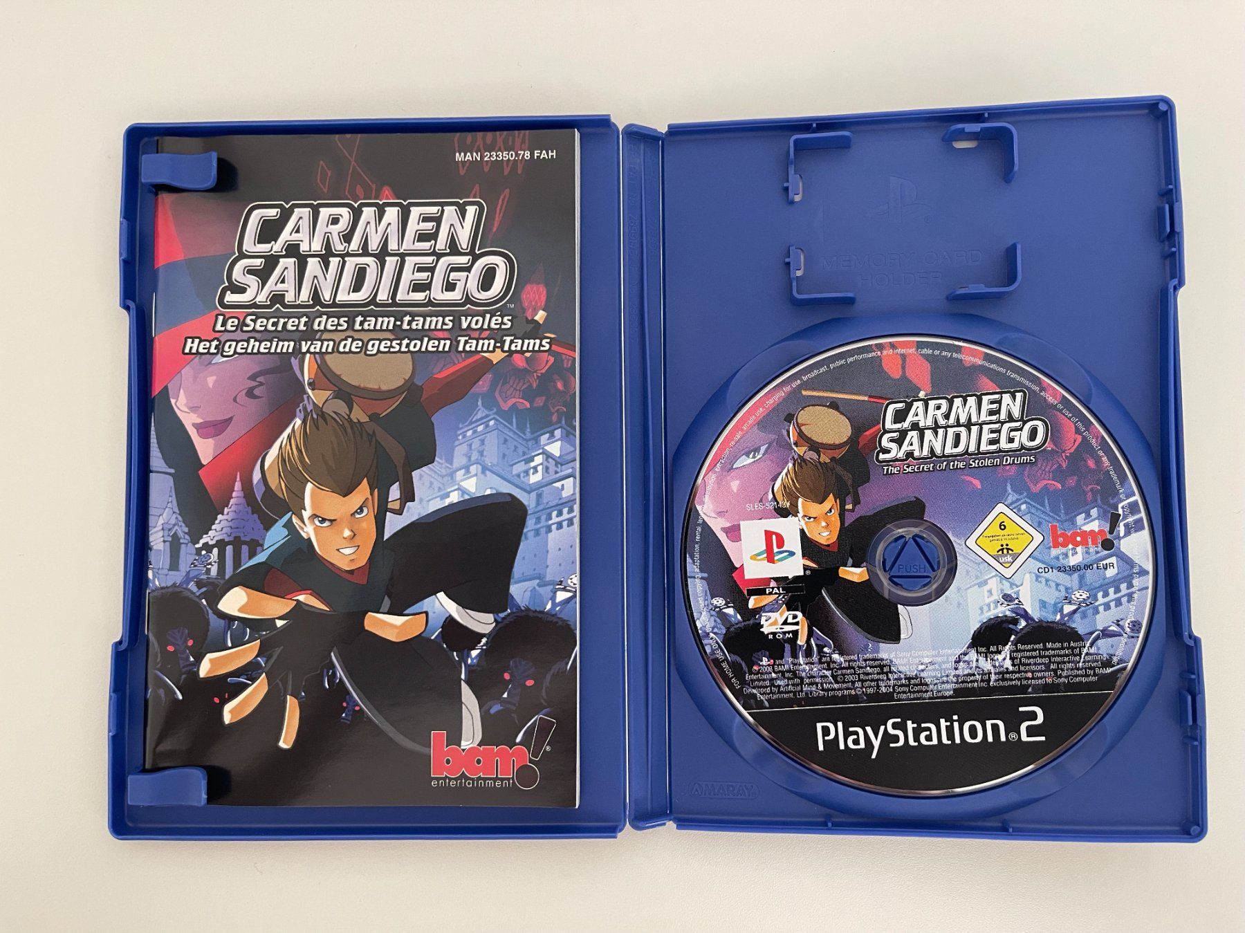 Sony Giochi: Carmen Sandiego, Sony Playstation 2, PS2 – Usato da Couvet venduto da nay_prh5 1