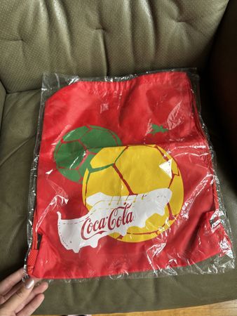 Coca-Cola Turnbeutel, neu, ungebraucht, rot, Sommer-Hit!