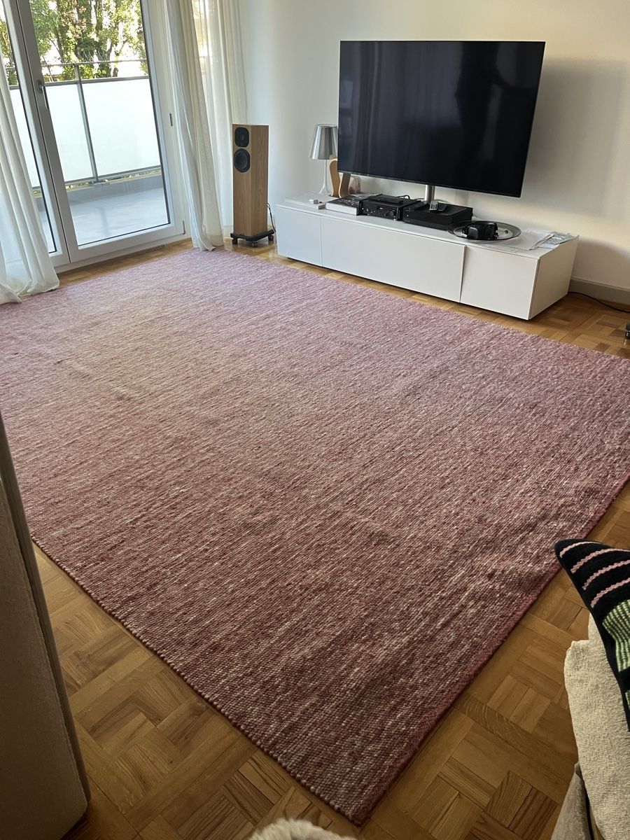 Tappeti: Tappeto rosa mélange – Usato da Genève venduto da ele_x2mw