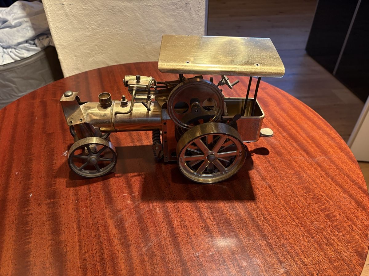 Kit di modellismo & Modellini statici: Alte Messing Dampfwalze, Sammlerstück – Usato da Gündisau venduto da Gregory-dean