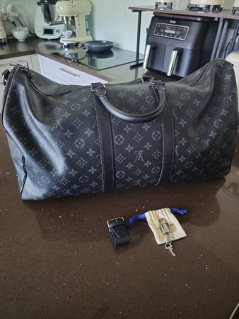 Sac de voyage Luis Vuitton keepall 55 litres