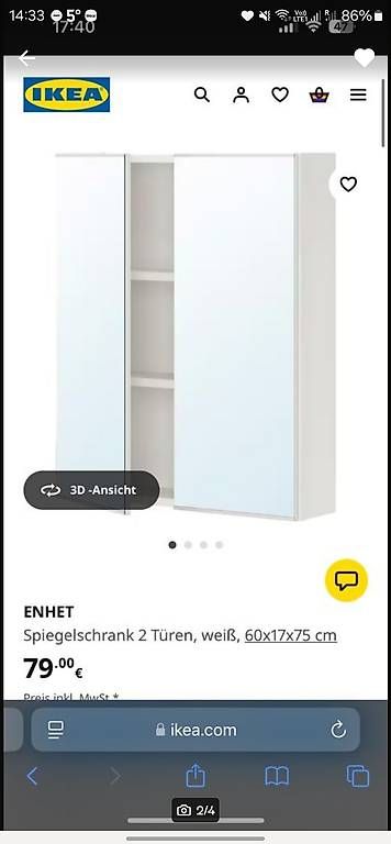Spiegelschränke: Spiegelschrank – Gebraucht aus Bürglen UR von VKorchynskyi 1