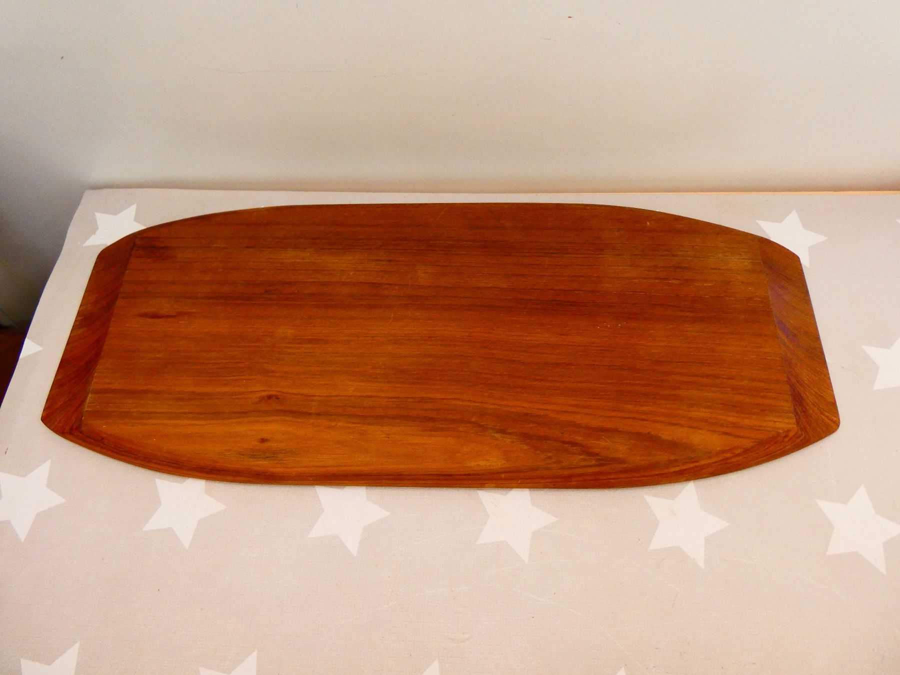 Piatti di portata: 3 Schalen auf Holztablett Vintage Mid-Centuary – Usato da Rafz venduto da Powacaddy 3