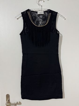Mauro Menichetti Kleid 🇮🇹 Schwarz Grösse fit S wie neue 