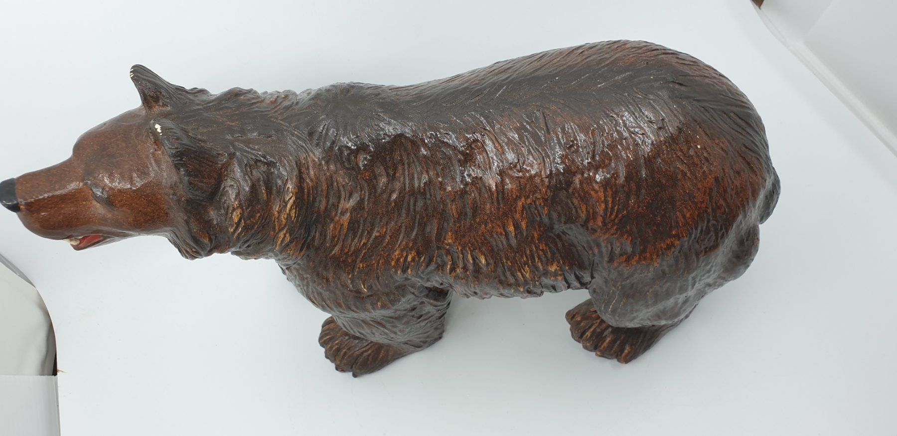 Sculture & Statue: Grosser Keramik Bär 1985 mit Monogramm – Usato da Emmen venduto da magelan 2