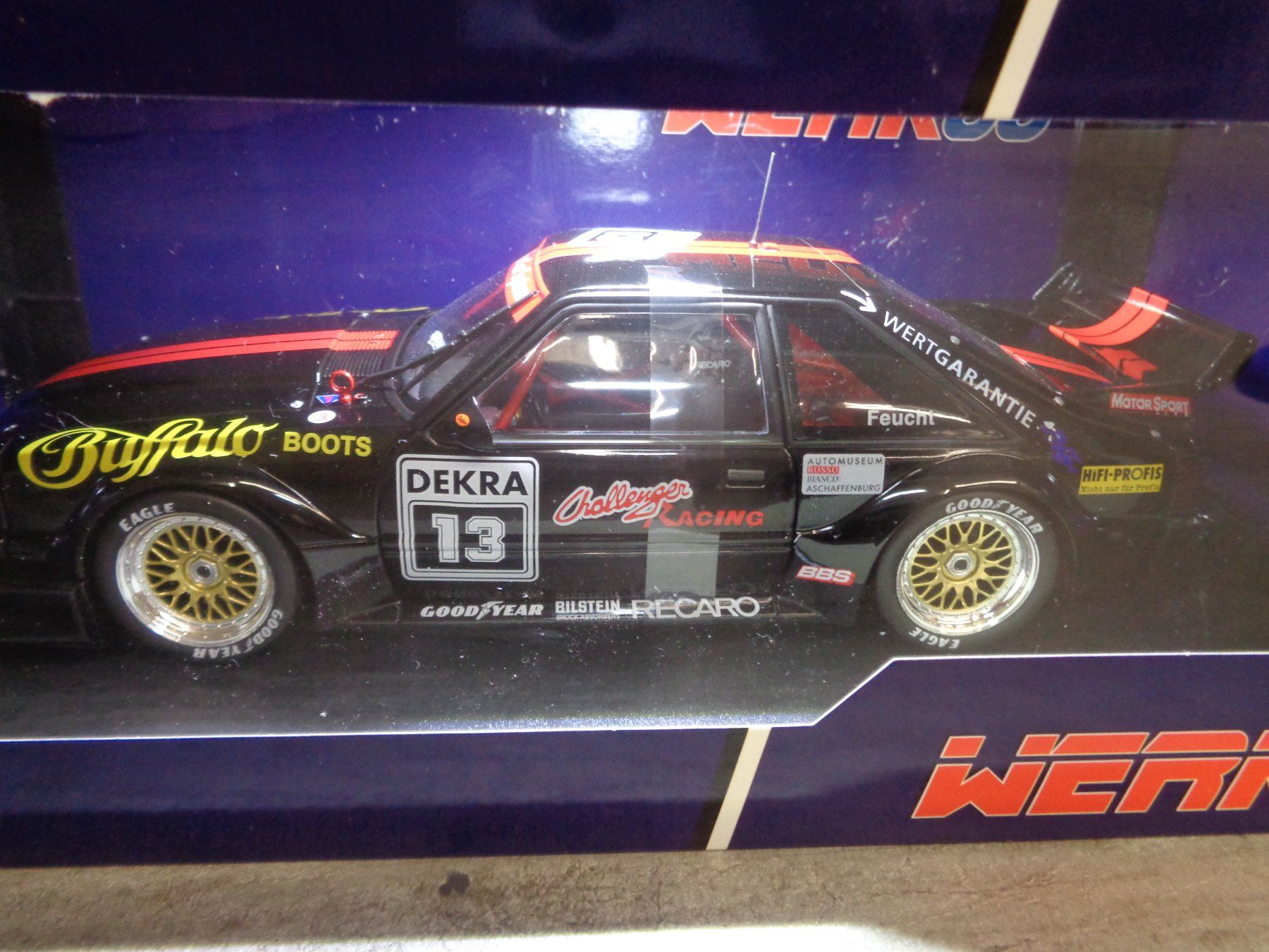 Ford Modellautos: Werk83 1:18 Ford Mustang 5.0 DTM – Neu und originalverpackt aus Reconvilier von rallycar 4