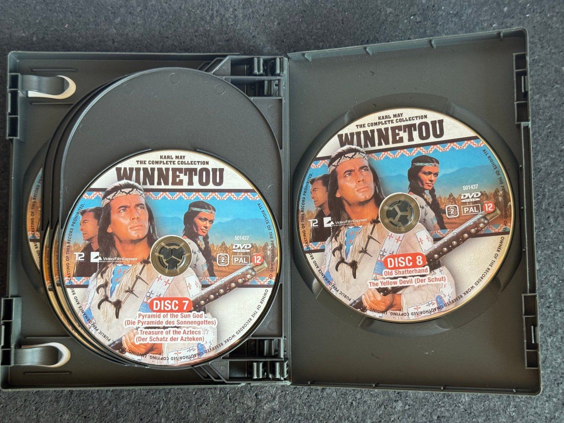 Tutti i DVDs: WINNETOU DVD EN/DE "The Complete Collection" 8 Disc's – Usato da Fribourg venduto da tschjoly 7