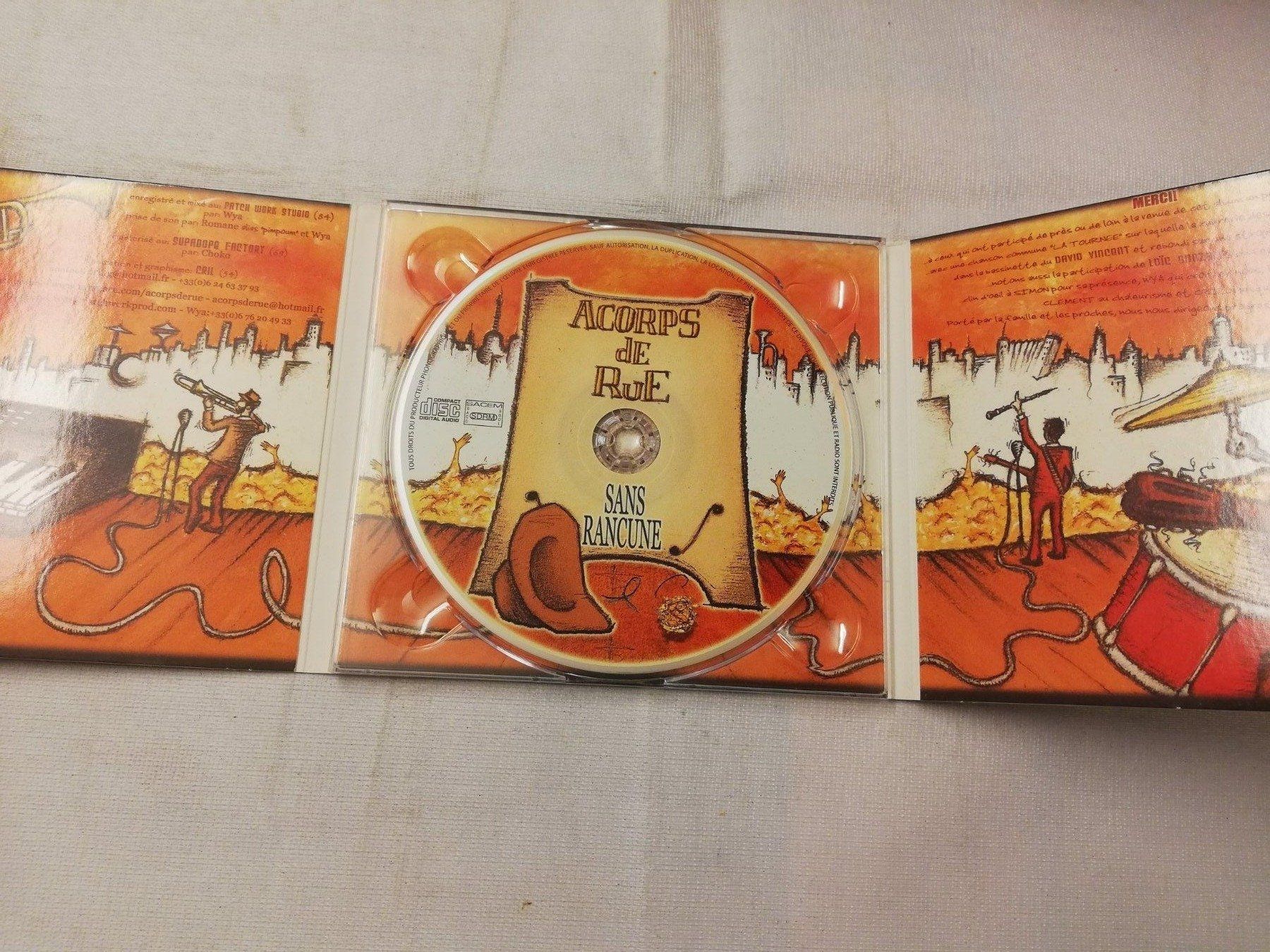CD: ACORPS DE RUE - SANS RANCUNE – Usato da Bern venduto da Vinylsound.ch 2