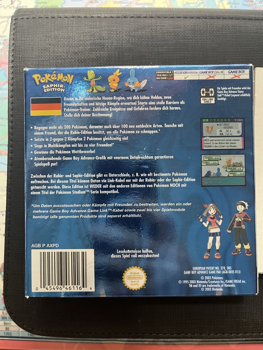 Giochi: Pokemon Saphir-Edition - Deutsch – Usato da Abtwil SG venduto da Doemiyoo 1
