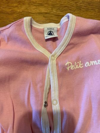 Pyjama bébé Petit bateau,  taille 3 mois