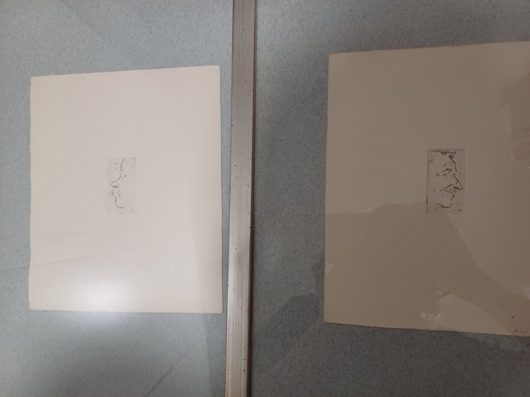 Grafica & Litografie: 2 Original Rudolf Mumprecht Porträts – Nuovo (secondo la descrizione) da Zürich venduto da Avocadokern