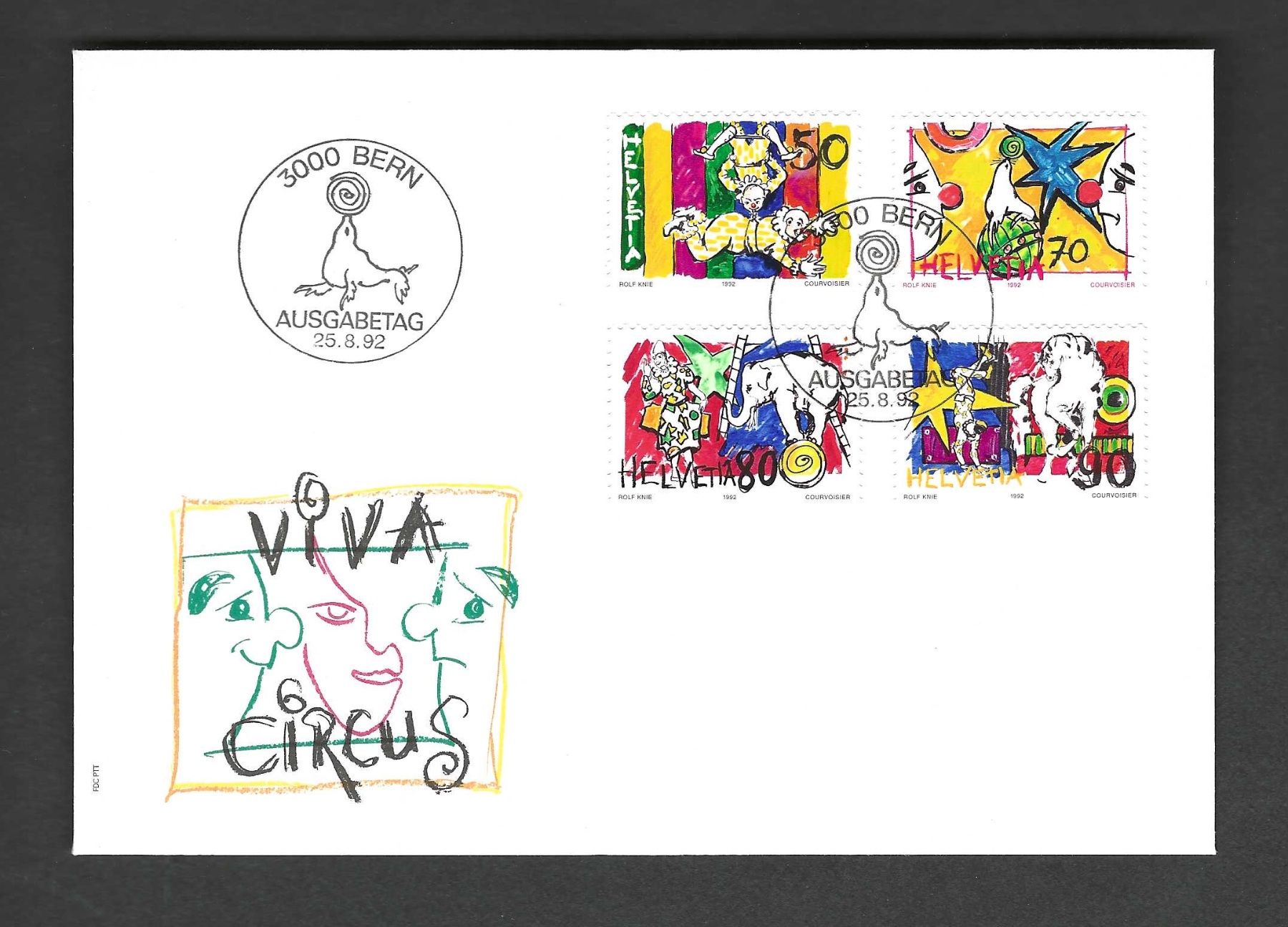 Alle Briefmarken: CH  Satz 1992 – Gebraucht aus Koblenz von Markenhimmel