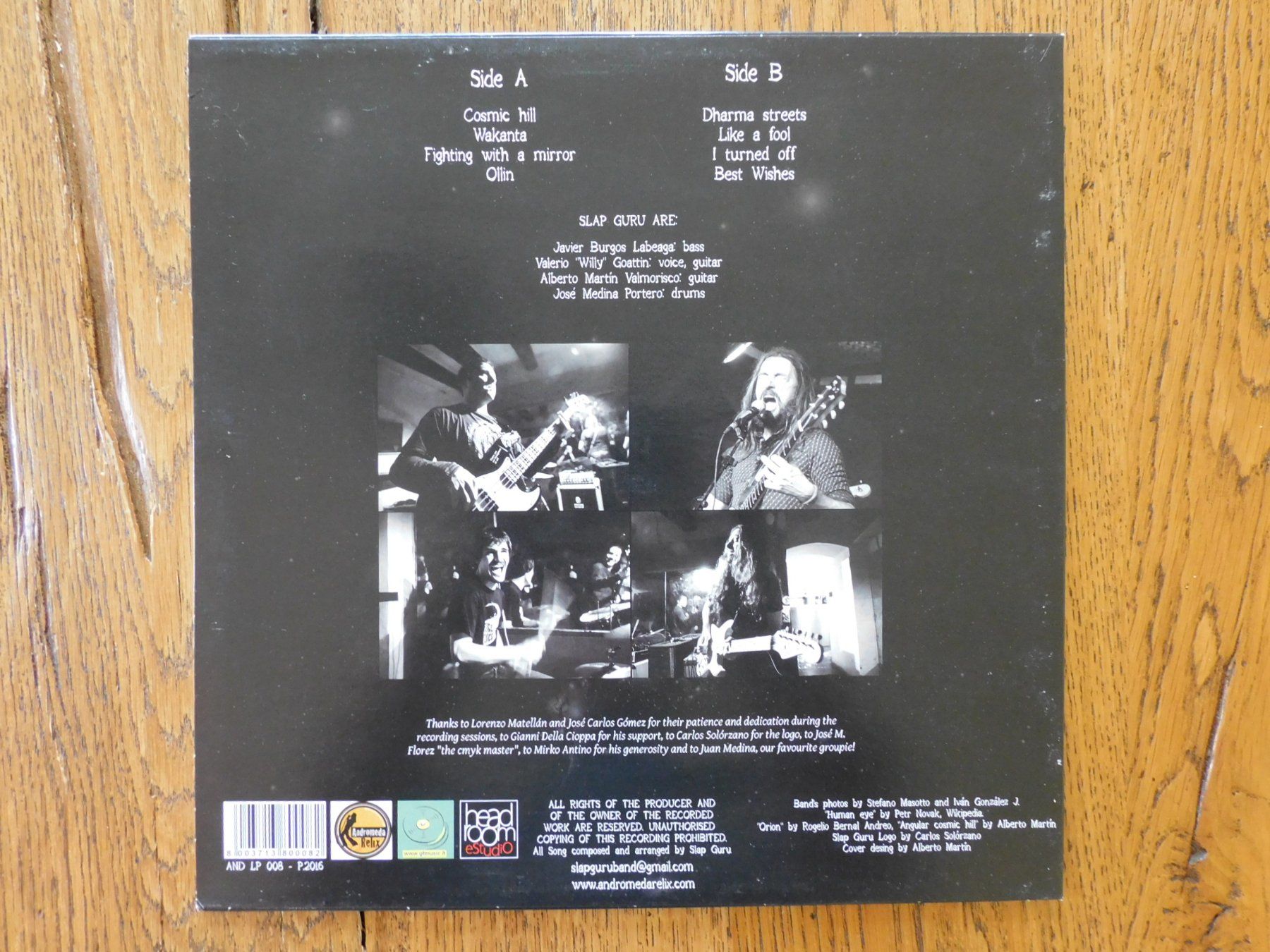Dischi in vinile: Slap Guru - Cosmic Hill 2016 – Nuovo (secondo la descrizione) da Emmenbrücke venduto da Dickens 1