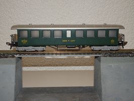 Fleischmann 5135  SBB Personenwagen 2. Klasse 7701  H0 DC