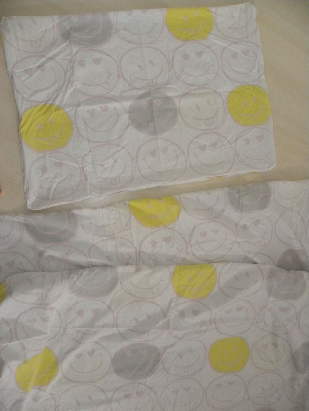 Micasa Biancheria da letto: Bettwäsche-Set mit lustigen Smileys – Usato da Walterswil SO venduto da peiper2 2