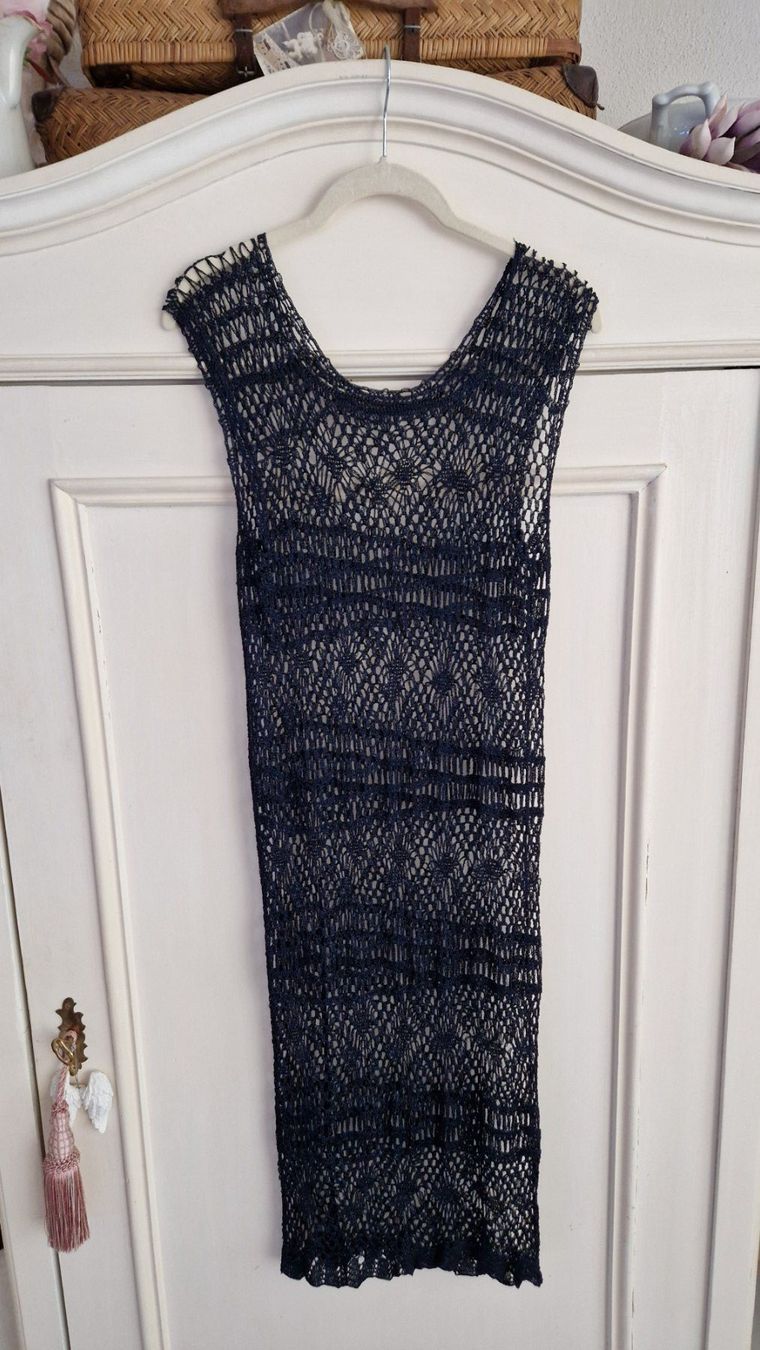 Kleider: Schönes Strickkleid, gehäkelt & leicht, der Strand ruft!! – Gebraucht aus Rütihof von Teddy1985 1