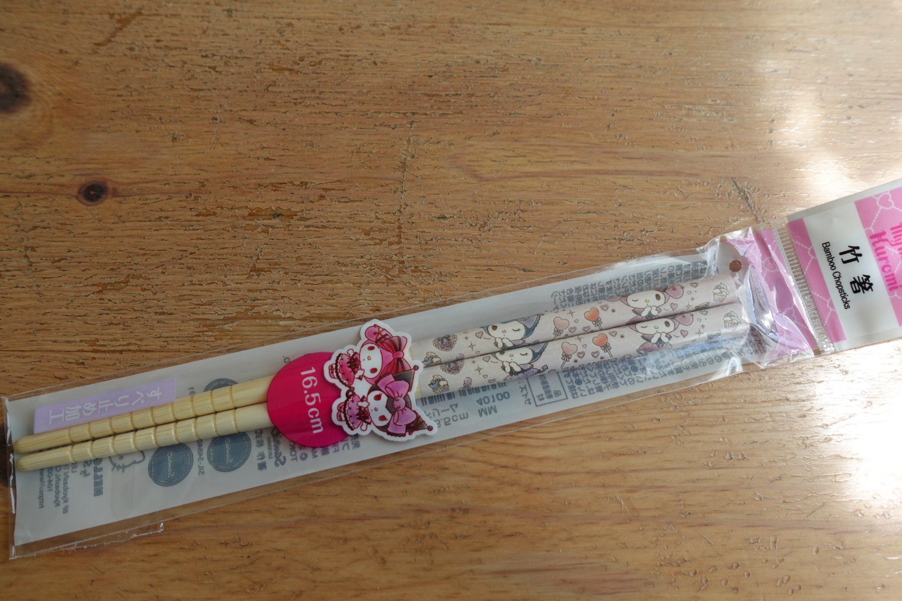 Couverts: Sanrio Bamboo Chopsticks Essstäbchen Stäbchen – Neuf (Voir description) à Ettiswil par maimaiswiss