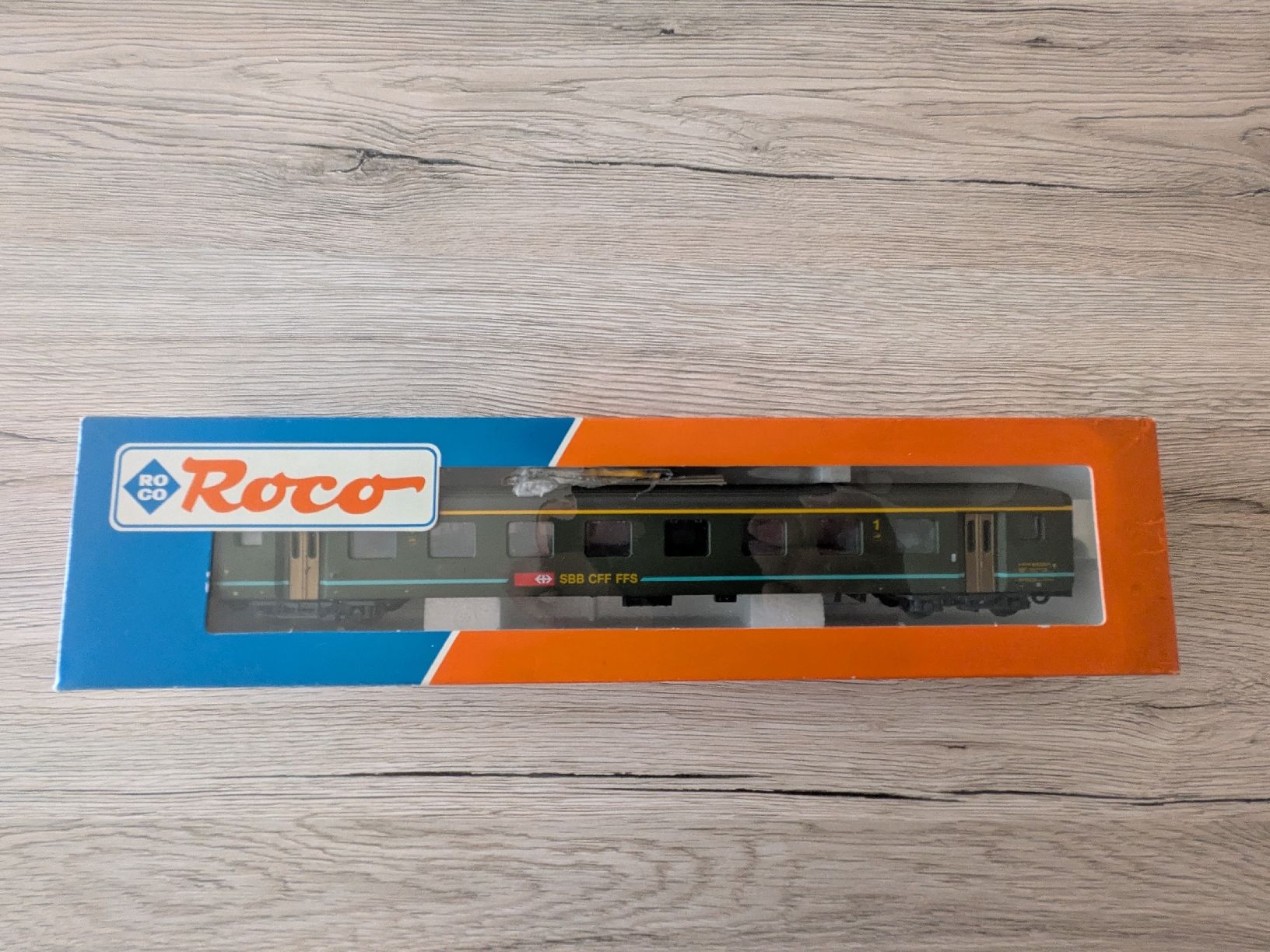 Roco Modellini di ferrovie: Fourgon postal SBB – Usato da Vevey venduto da tgv3 1