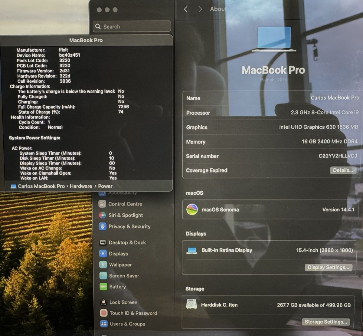 Apple Notebook: MacBook Pro 2019 – Usato da Wald ZH venduto da Carloiten 2