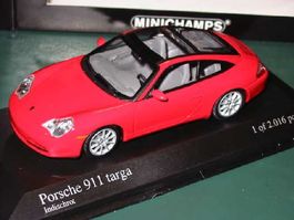 Porsche 911 Targa 2006 rot * Minichamps 1:43