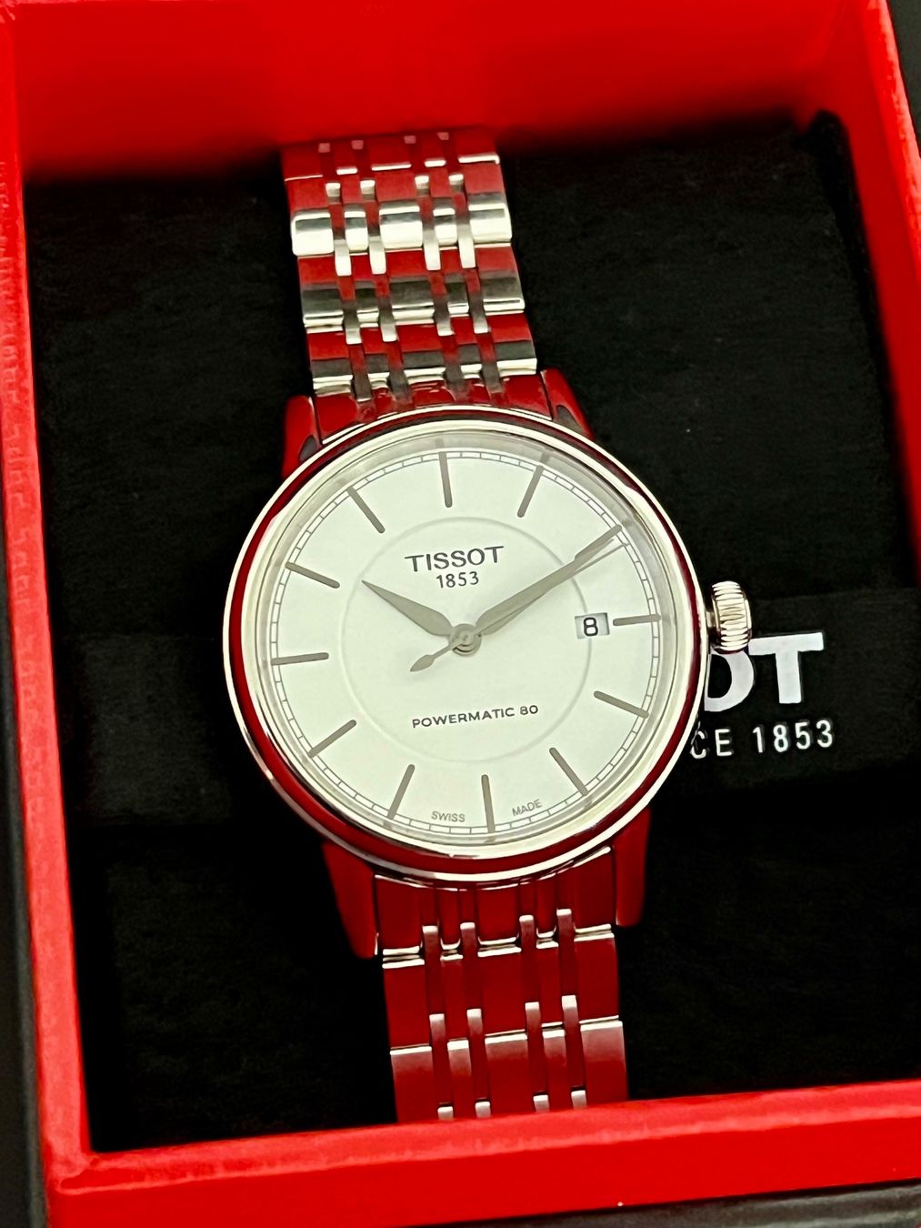 Tissot Orologi: Tissot Carson Automatic White Full Set – Usato da Sion venduto da ROBY_ROBY_ROBY