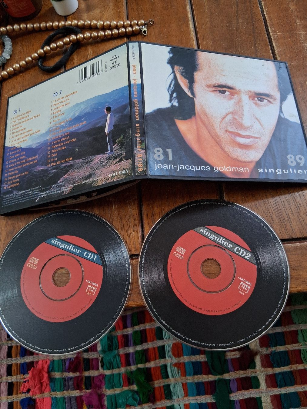 CDs: jj.Goldman- singulier (2 cd) – Gebraucht aus St-Cergue von VeganWarrior