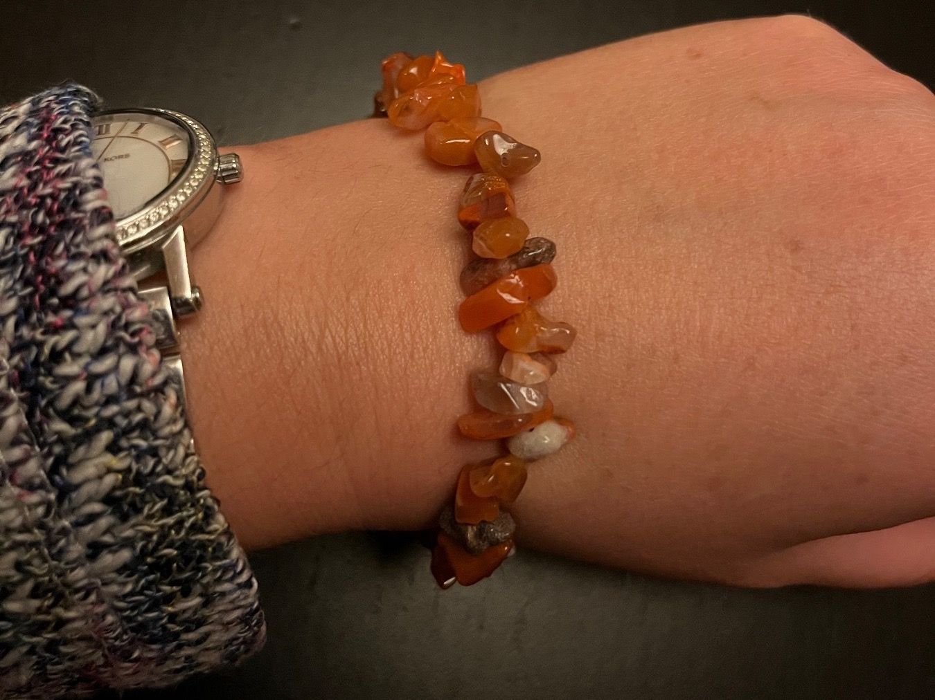 Bracciali & Braccialetti: Armband aus Carnelian( Heilstein, elastisch) – Nuovo (secondo la descrizione) da Gams venduto da Mariawicca 2