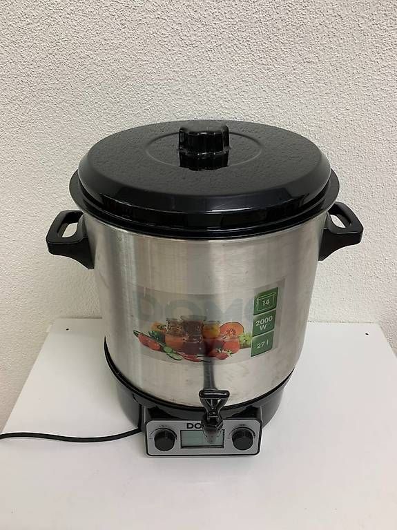 Elettrodomestici da cucina: Domo Digitaler Einkochautomat Edelstahl – Usato da Obernau venduto da Arche_Noah_Brocki
