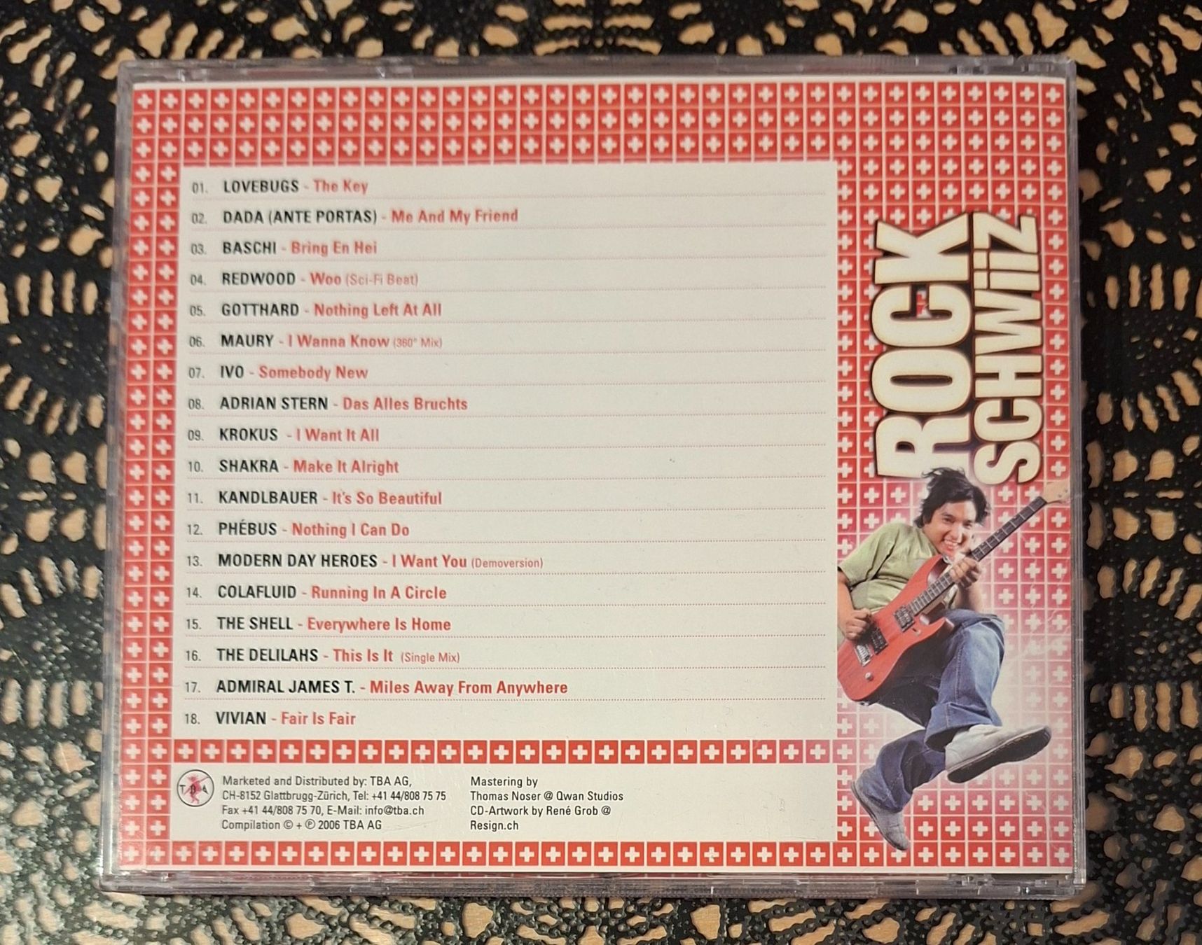 CD: Rock Schwiiz, Schweizer Rock CD Compilation Album 2006 – Usato da Amriswil venduto da Celini3 1