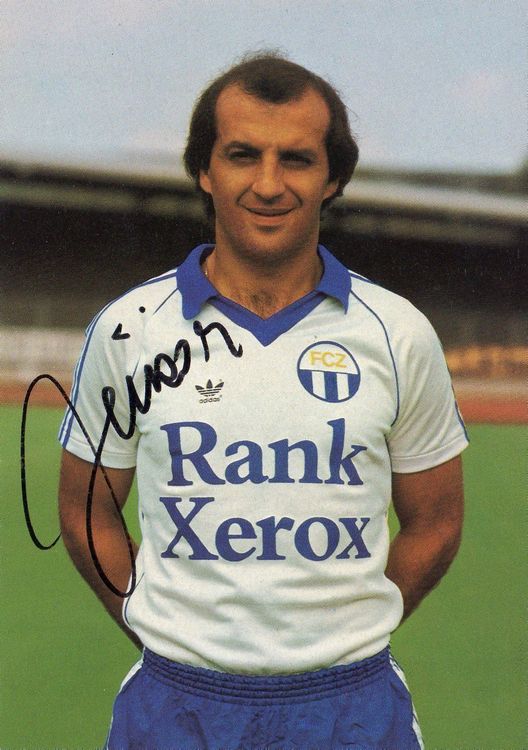 FC ZÜRICH FCZ JERKOVIC AUTOGRAMMKARTE Kaufen auf Ricardo