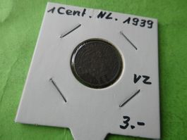 Niederlande 1939, 1 Cent