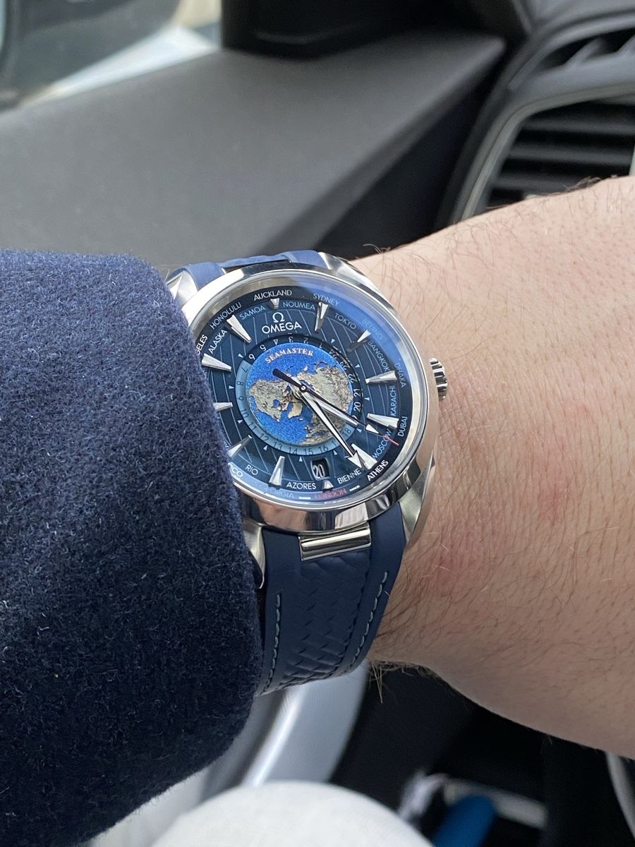 Omega Orologi: Omega Seamaster Aqua Terra Worldtimer – Usato da Gingins venduto da loi_c5sw 1