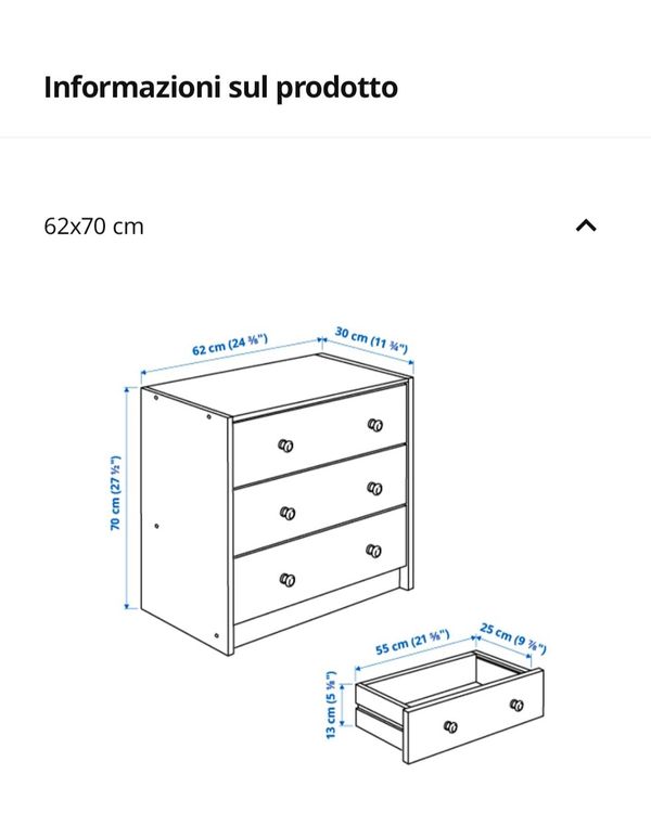 Cassettiere RAST - IKEA