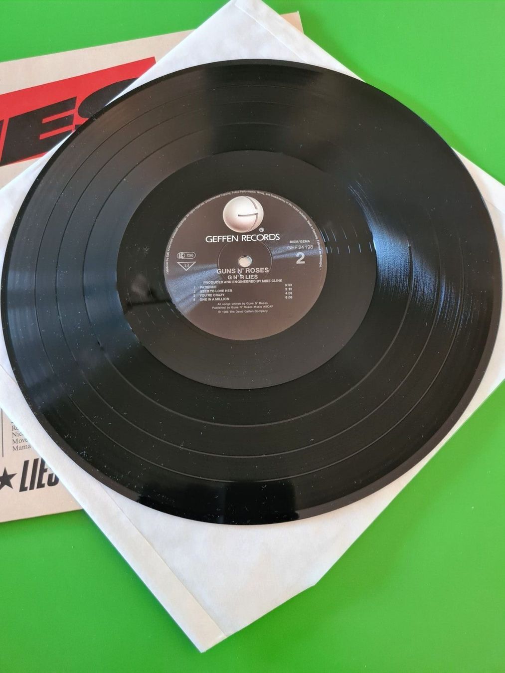 Dischi in vinile: GUNS N ROSES LIES – Usato da St. Gallen venduto da chilly81 4