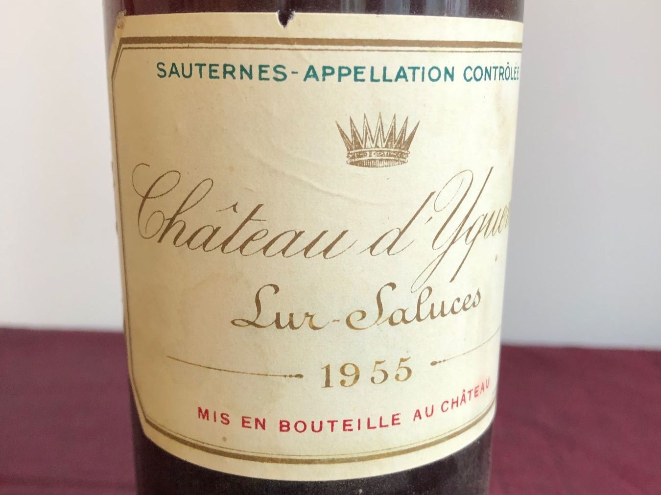 Yquem Wein: Château d'Yquem 1955 75cl – Neu (gemäss Beschreibung) aus Wolfertswil von Schorsch3 3