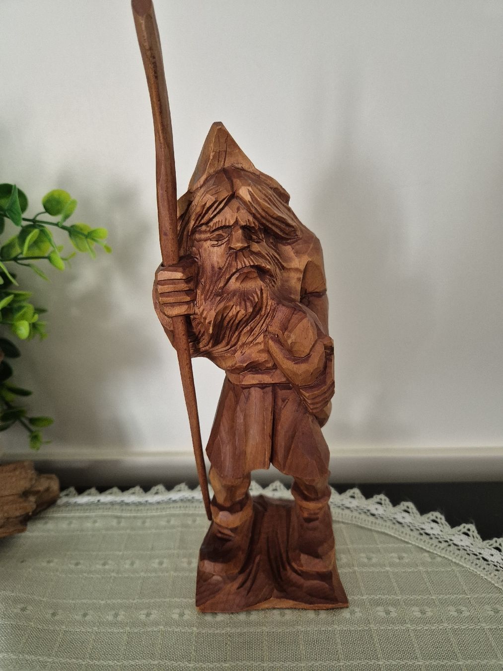 Sculture & Statue: Holzfigur Wanderer, Bergsteiger handgeschnitzt  – Usato da Eschlikon TG venduto da zuzanka80
