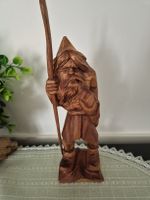 Holzfigur Wanderer, Bergsteiger handgeschnitzt 